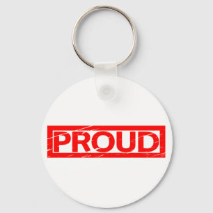 Proud Stamp Keychain