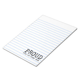 Proud Stay-at-Home Mom Notepad