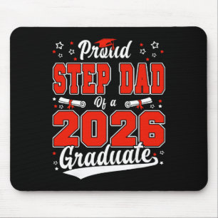 Proud Step Grandma Of 5th Grade Graduate 2026 Fami Mouse Pad