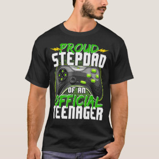 Proud Stepdad of Official Teenager 13th Birthday V T-Shirt
