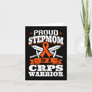 Proud Stepmom Of A CRPS Warrior RSD Awareness Ribb Card