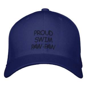 PROUD SWIM PAW-PAW EMBROIDERED HAT TEMPLATE