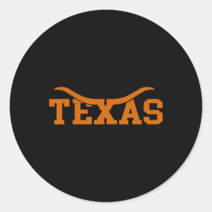 Proud Texas Designs Uni Adults  Classic Round Sticker