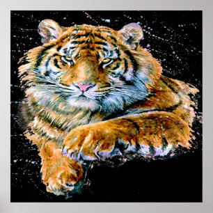 PROUD TIGER Poster