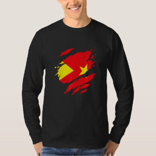 Proud Tigray Region Fashion Roots Map Tigray Flag T-Shirt
