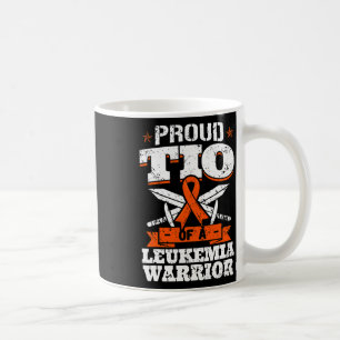 Proud Tio Of A Leukaemia Warrior Uncle Awareness B Coffee Mug