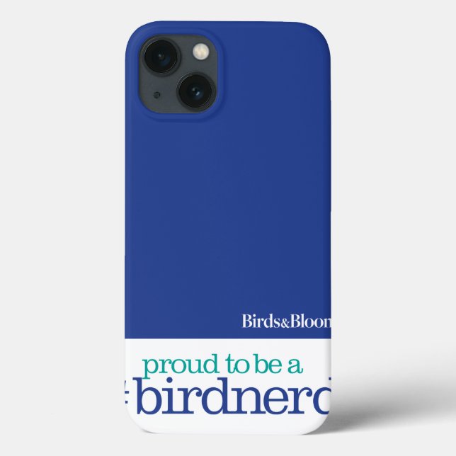 Proud to be a bird nerd Case-Mate iPhone case (Back)