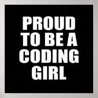 Proud to be a CODING GIRL