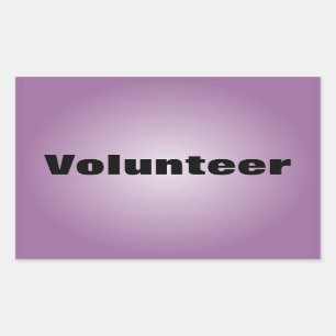 Proud to be a Dedicated Volunteer Sticker