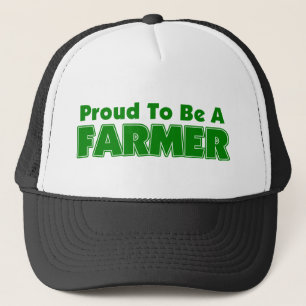 Proud To Be A Farmer Trucker Hat