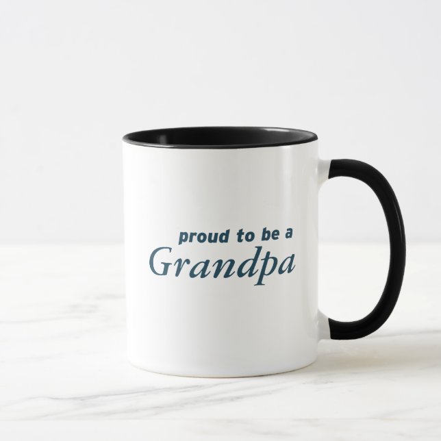 Proud to be a Grandpa! Mug (Right)