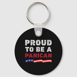 Proud To Be A Panican Trump Don't Be A Panican Fun Keychain