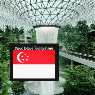 Proud to be a Singaporean National Day Postcard