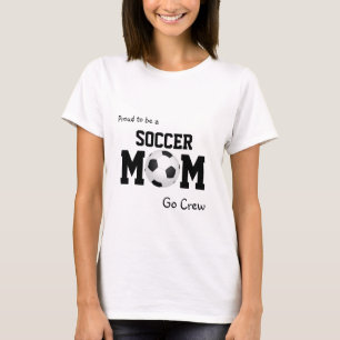 Proud to be a Soccer Mom customizable tank