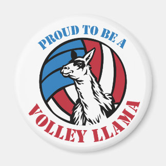 Proud to be a Volley Llama Magnet