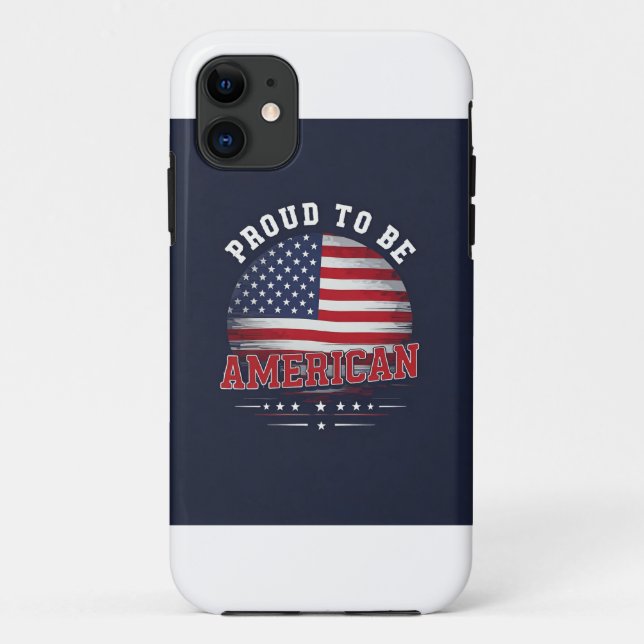 Proud to be American  Case-Mate iPhone Case (Back)
