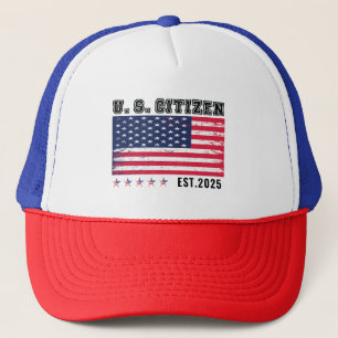 Proud to Be an American – Citizenship Day Trucker Hat