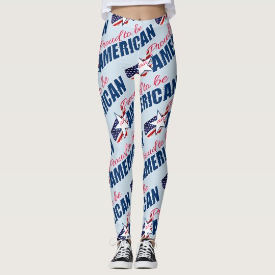 Proud to be an American Leggings