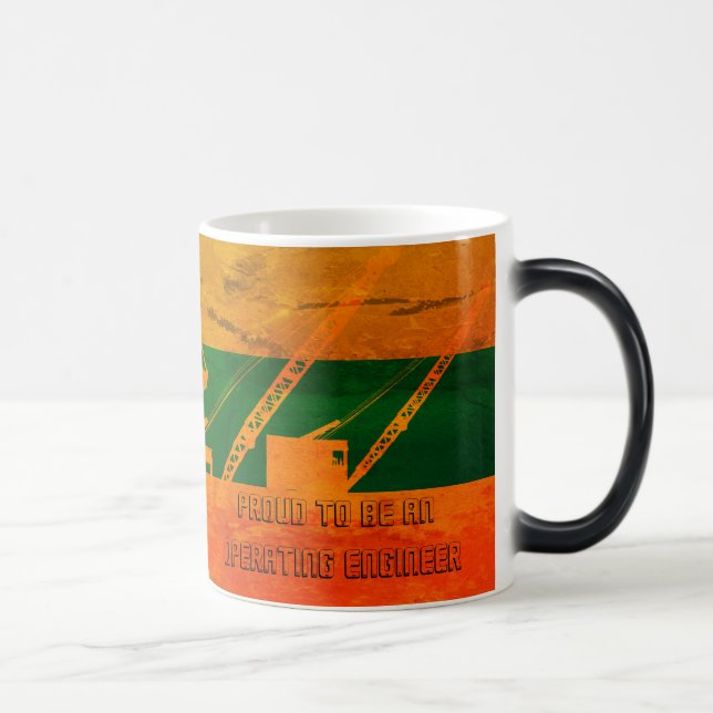 Proud to Be an Operating Engineer COLORFUL MUG (Right)