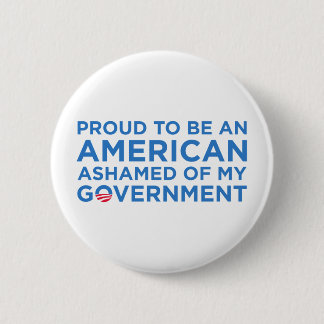 Proud to be and American 2 Inch Round Button