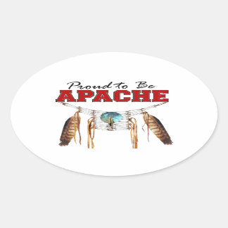 Proud to be Apache Sticker
