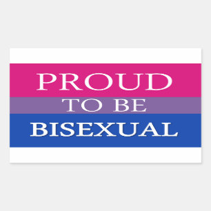 Proud To Be Bisexual Sticker