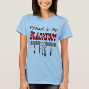 Proud to be Blackfoot Ladies Fitted T-Shirt