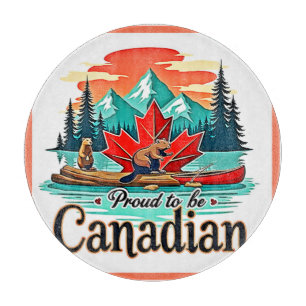Proud to be Canadian Cutting Board