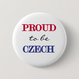 Proud To Be Czech 2 Inch Round Button