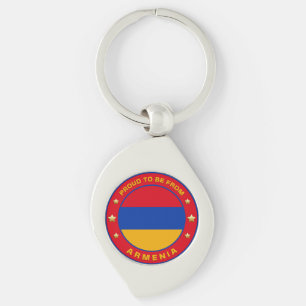 Proud To Be From Armenia Keychain
