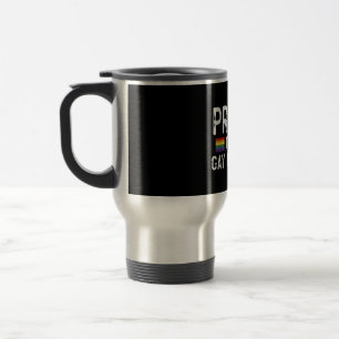 Proud To Be Gay And Black Travel Mug
