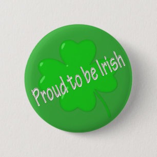 Proud To Be Irish Button