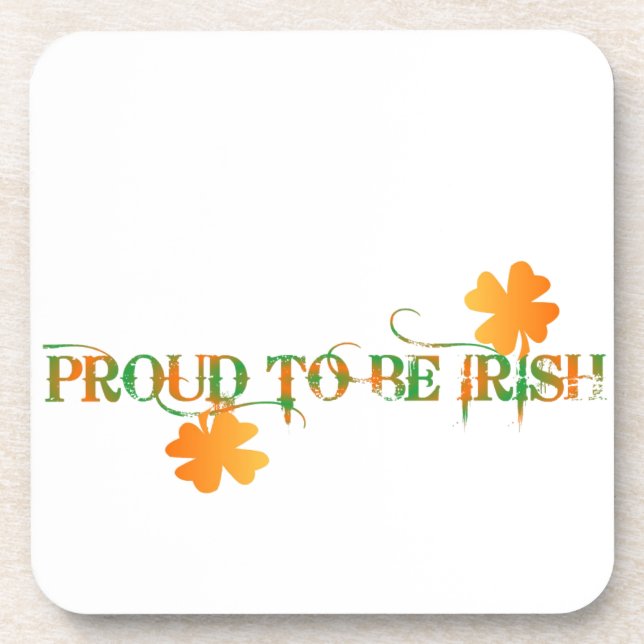 Proud To Be Irish Coaster (Front)