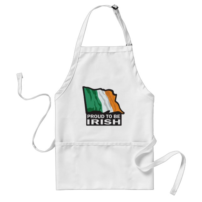 Proud to be Irish/St. Patrick's Day Standard Apron (Front)