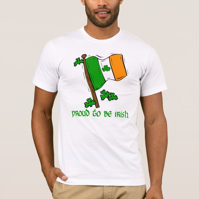 PROUD TO BE IRISH T-Shirt (Front)