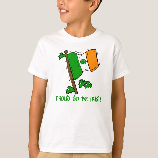 PROUD TO BE IRISH T-Shirt (Front)