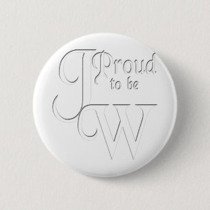Proud to be Jehovah's Witness 2 Inch Round Button