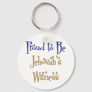 Proud to be Jehovah's Witness Keychain