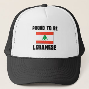 Proud To Be LEBANESE Trucker Hat