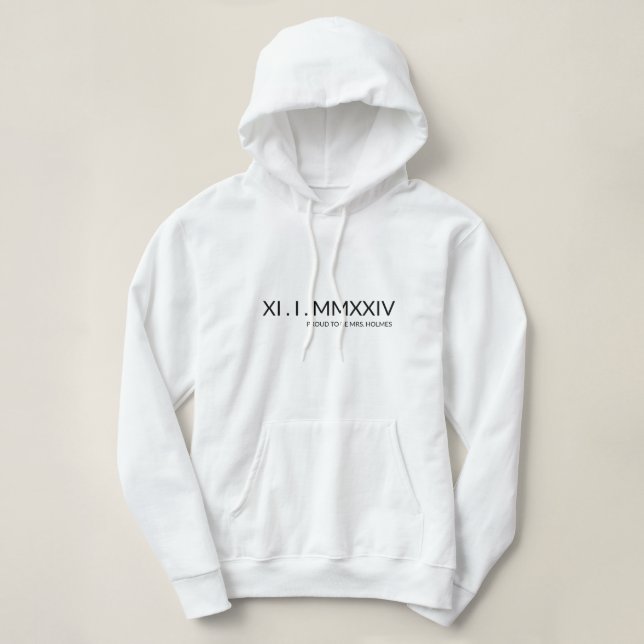 PROUD TO BE MRS HOODIE (Design Front)
