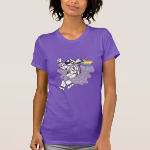 Proud To Be Myself Astronaut LGBTQ Pride T-Shirt
