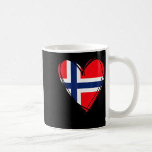 Proud to be norwegian dad mom boy kid cool norway coffee mug