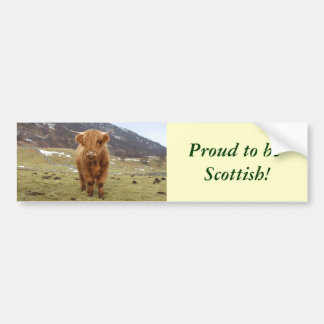 Proud to be Scottish! Bumper Sticker