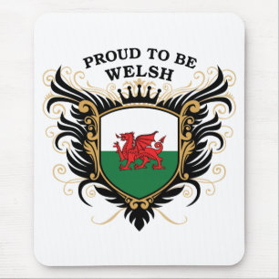 Proud to be Welsh Mouse Pad