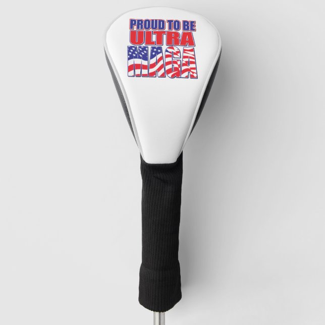 Proud to Support Trump Golf Head Cover (Front)