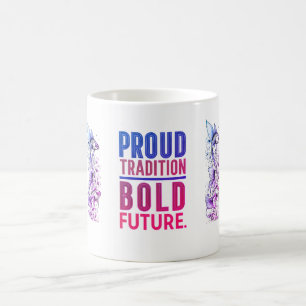 Proud Tradition, Bold Future Fish Border Design -  Coffee Mug