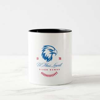 Proud UMass Lowell River Hawks Fan – College Spiri Two-Tone Coffee Mug