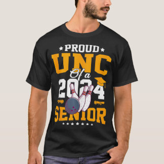 Proud Unc Of A 2024 Senior Bowling Graduate T-Shirt