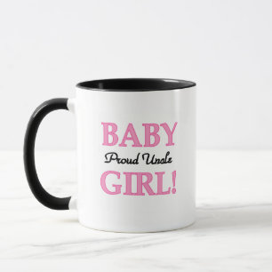 Proud Uncle Baby Girl Tshirts and Gifts Mug