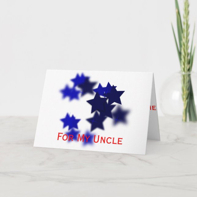 Proud Uncle Card (Front)
